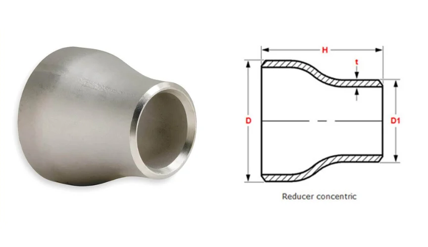 Butt Weld Concentric Reducer Manufacturers in india