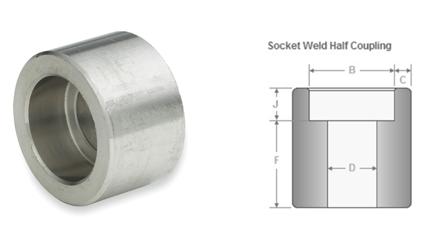 Socket Weld Half Coupling Manufacturers in India